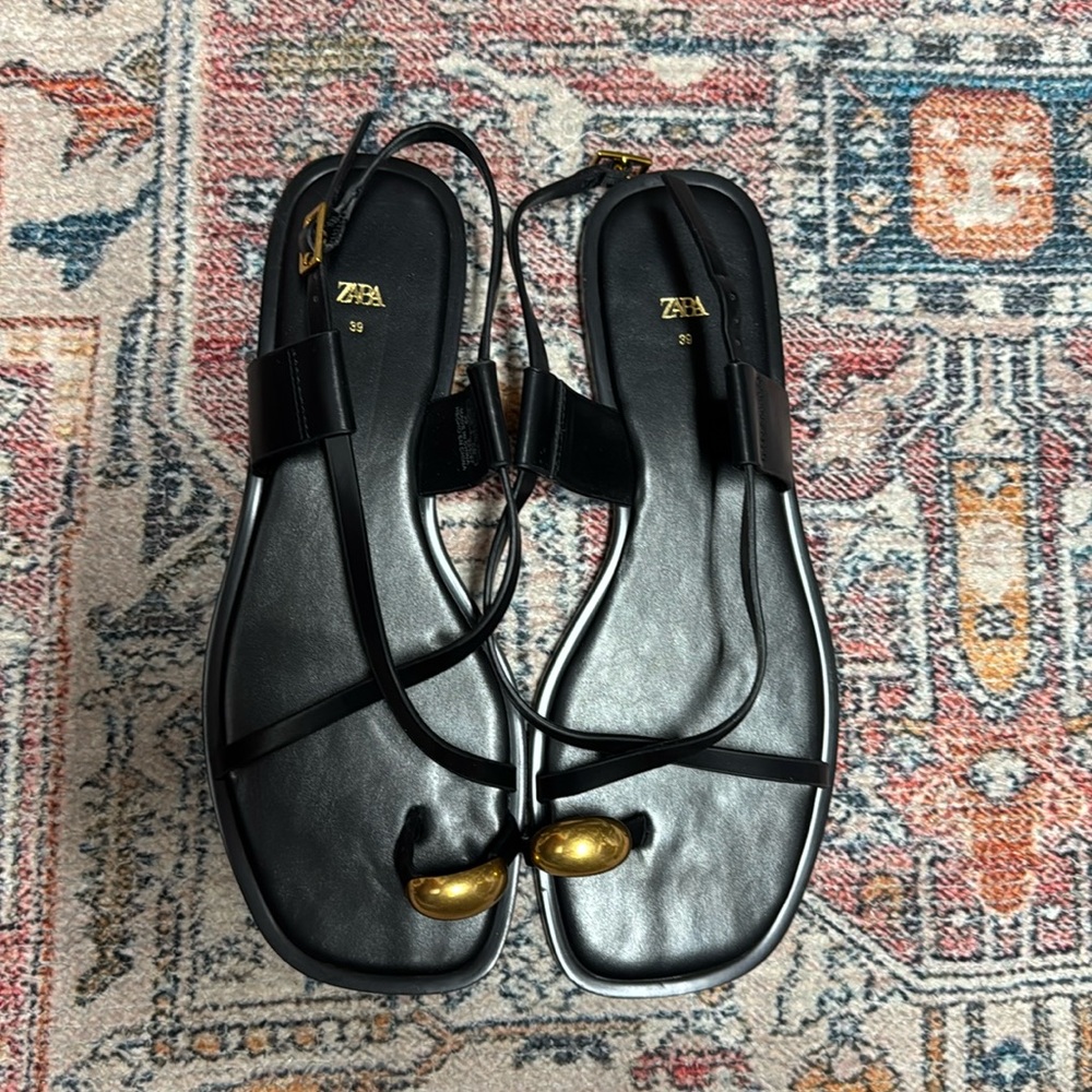 Zara sandals, size 39